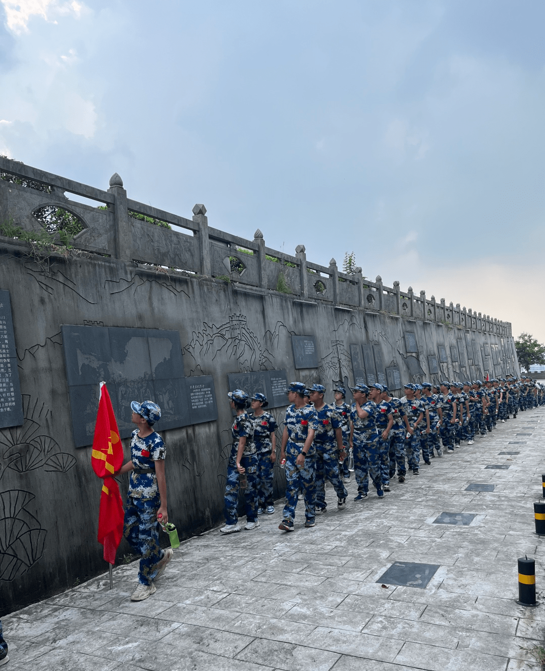 南京市科利华中学紫东分校初中举办国防教育成果汇报暨表彰大会_训练