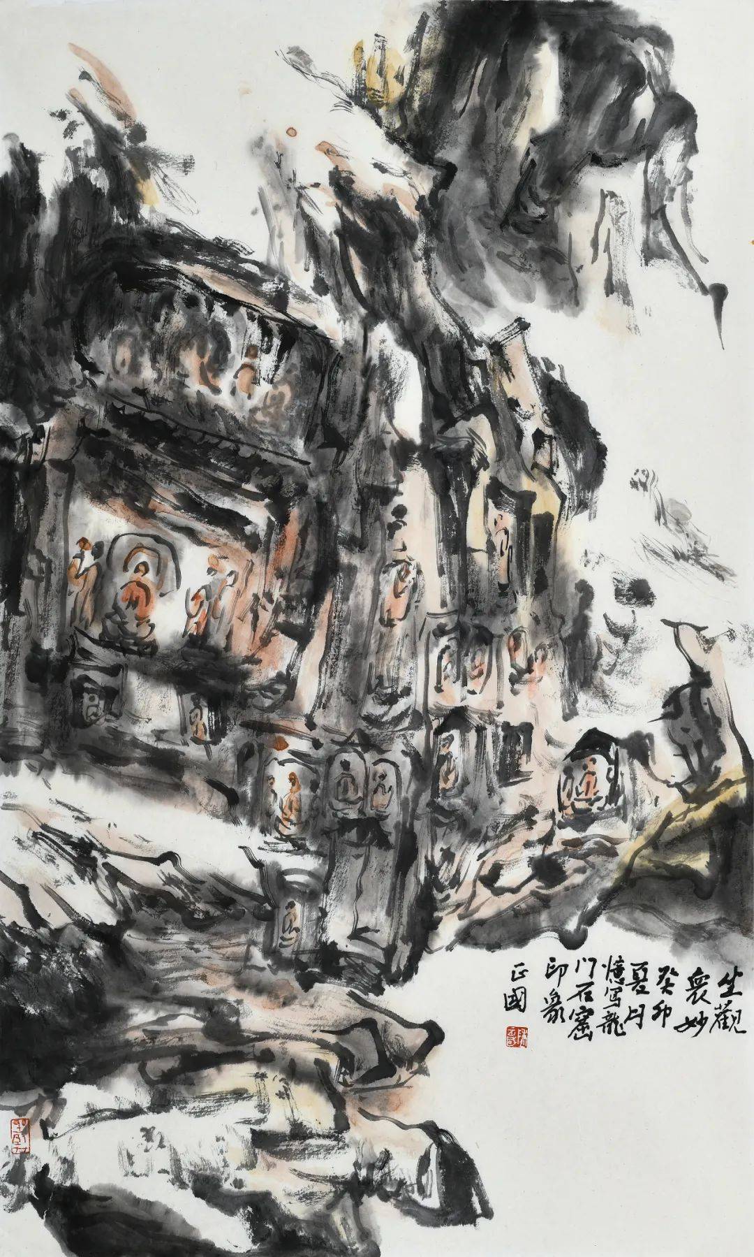 水墨方阵 · 绘事可读:陈正国是生命状态与自然生机相融合的结果_作品