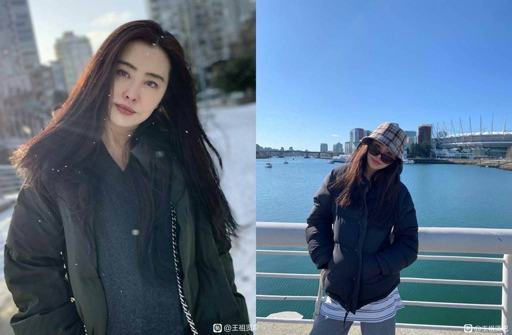 (图/翻摄自搜狐娱乐)19日清晨有网友发文透露,在温哥华巧遇王祖贤