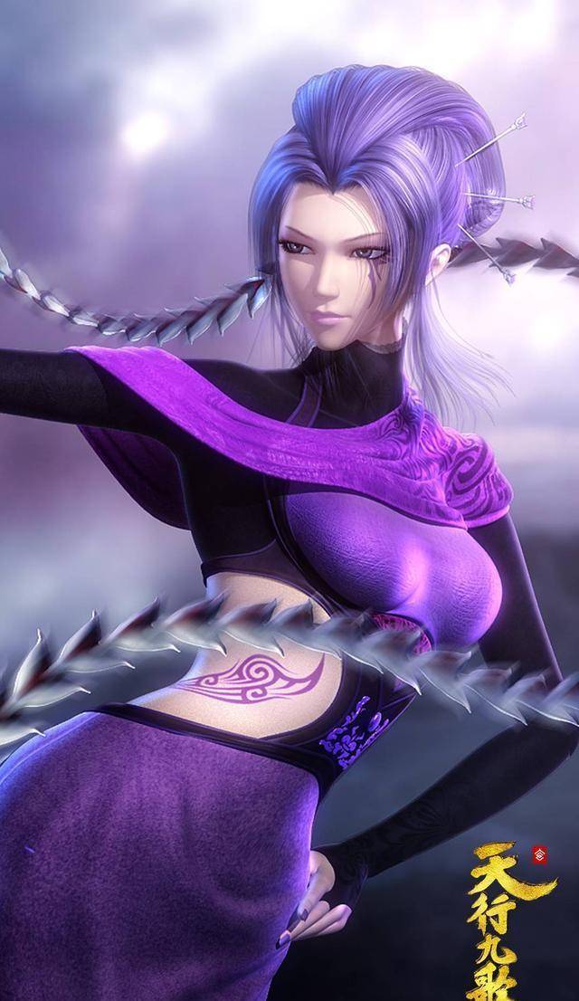 焰灵姬是《天行九歌》中的超级女神,柔情似水,热情似火,妖娆美丽,她也