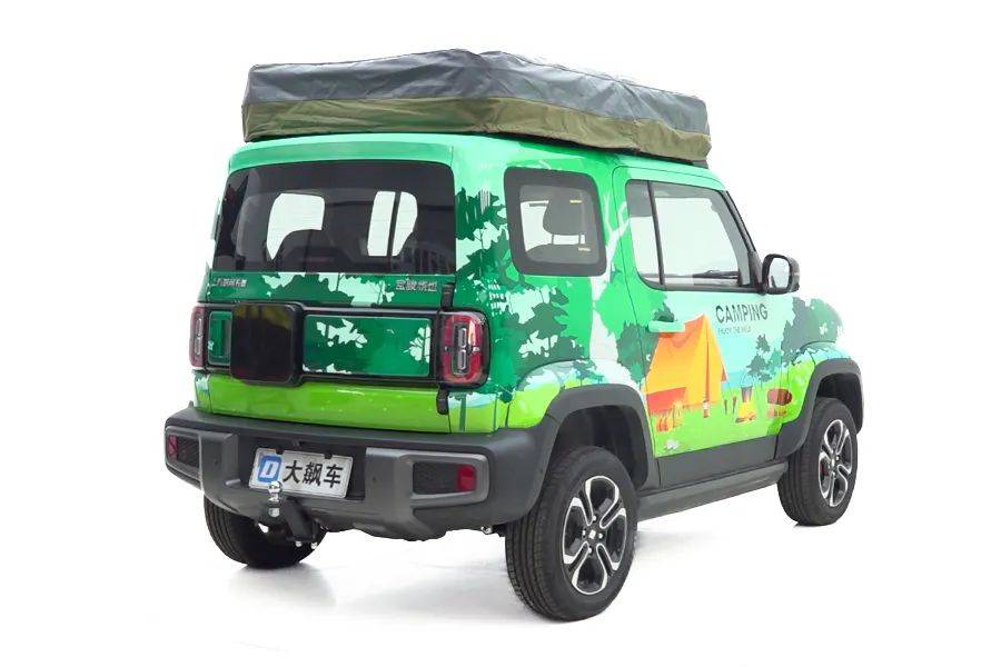 宝骏悦也:小电动拖大房车,野外变成游乐场!_搜狐汽车_搜狐网