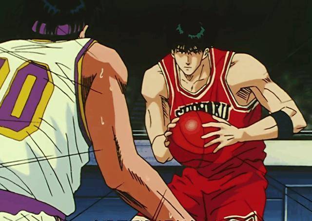 流川枫状态神勇时对其盯防,而是安排了身高只有178公分的清田信长与其