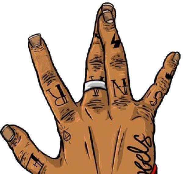 关于这些hiphop手势究竟了解多少?嘻哈新手入门必读_意思_美国_横向