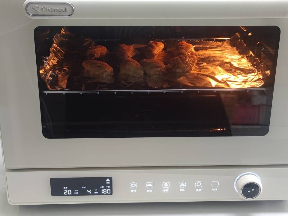 新手欧包说做就做，一次成功！长帝S1蒸汽风炉多功能烤箱实测分享！