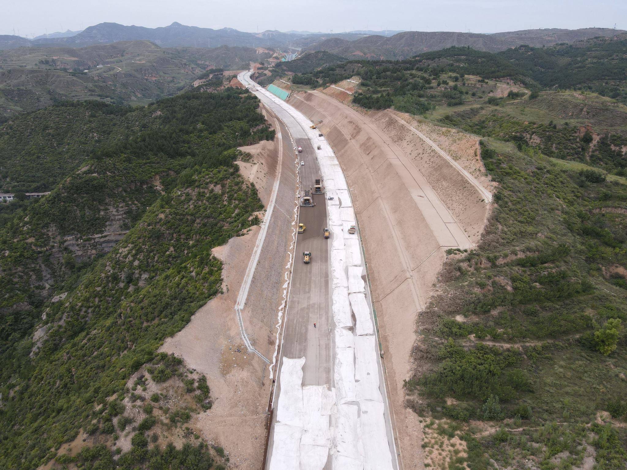 山西太原西北二环高速公路建设再提速_施工_绿色_项目