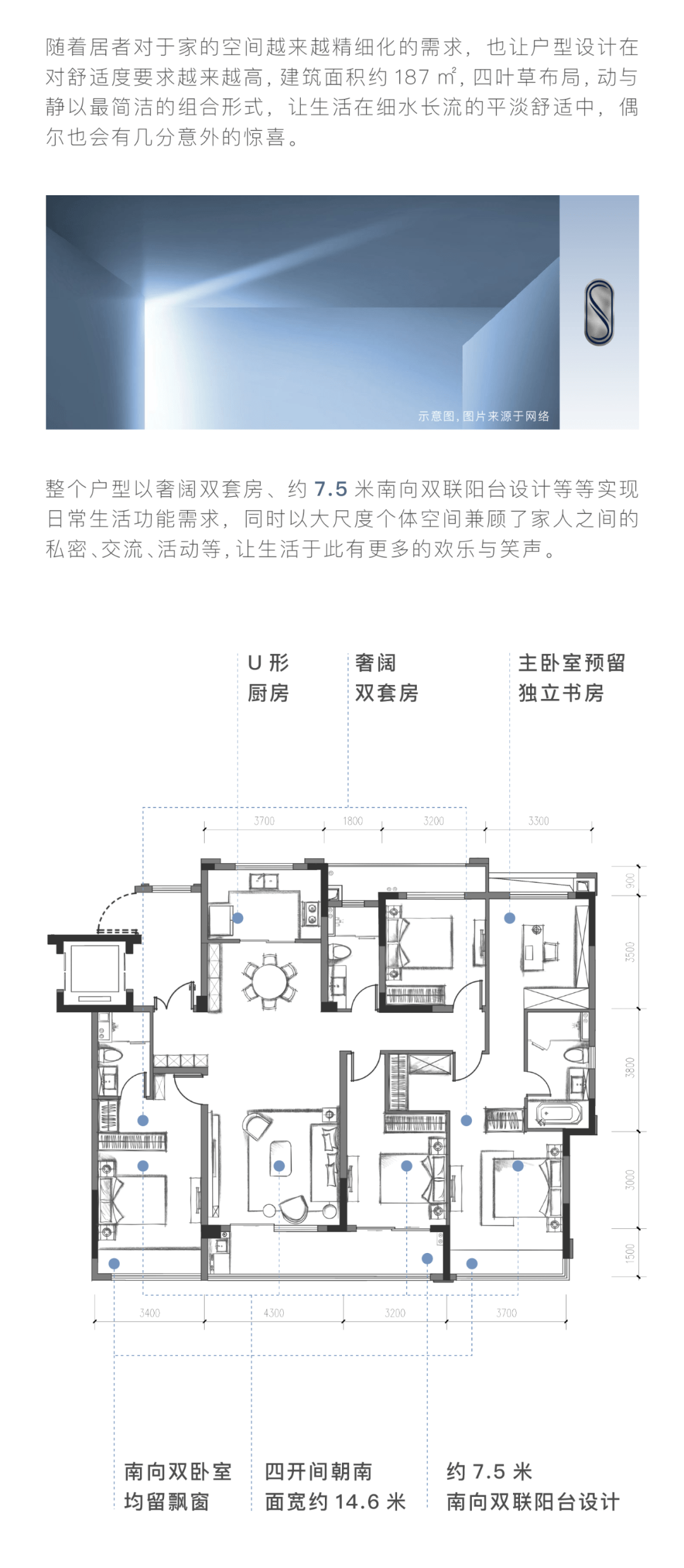 荣安玖樾庄户型图片