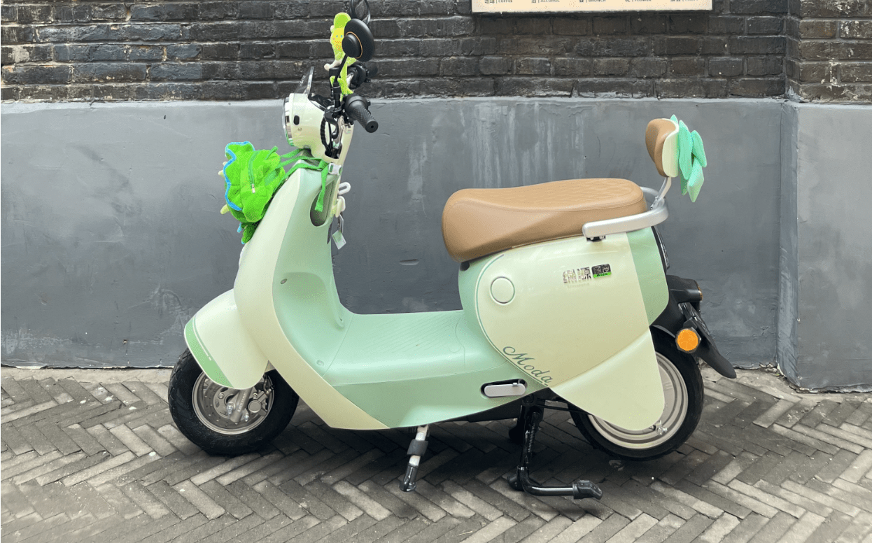 绿源moda7实车测评!这款女骑的绝美座驾,远不止百变高颜!