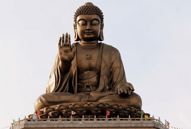 中国最有名的十尊佛像,南山大佛上榜,你参拜过几座?_青铜_材料_公元