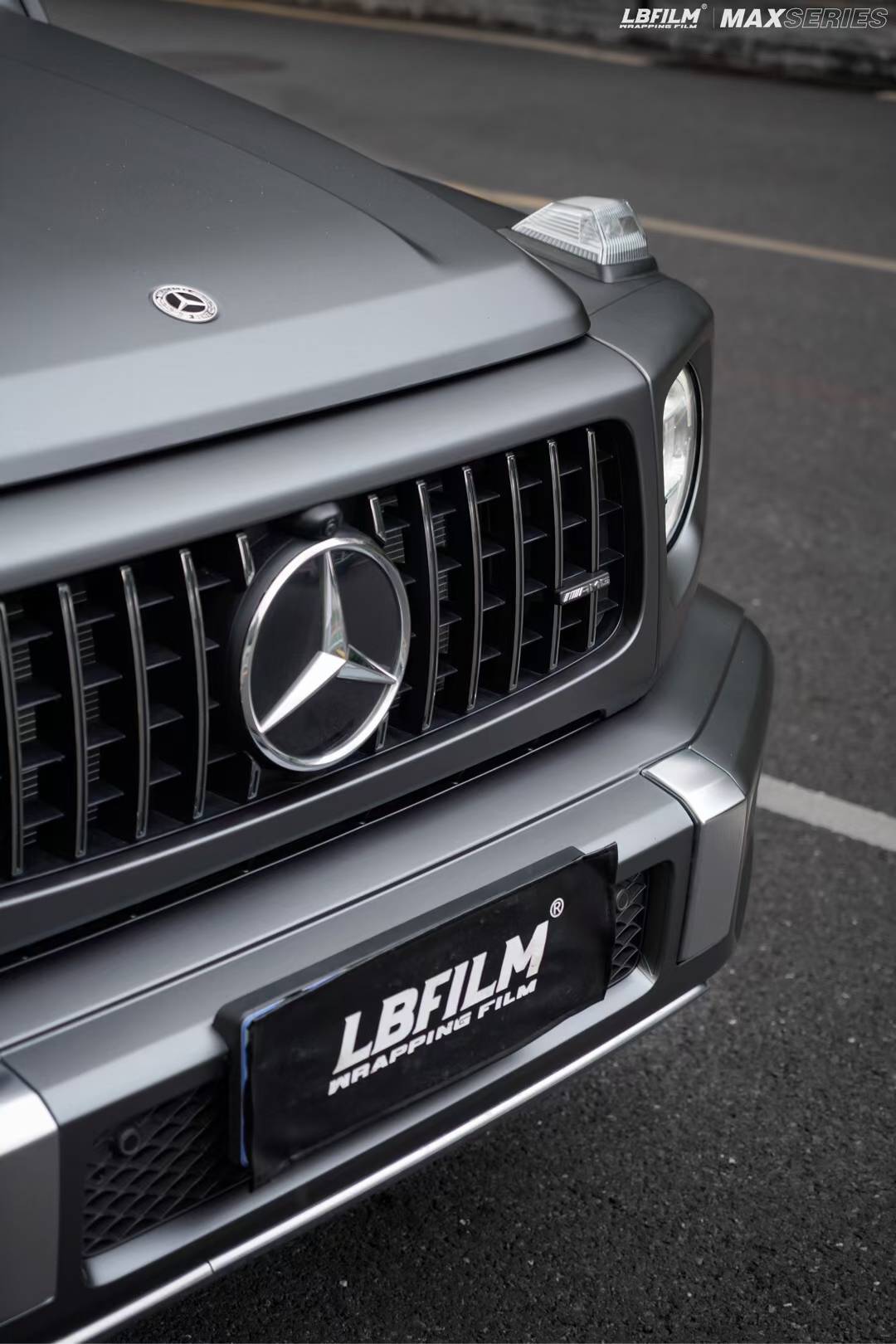 奔驰大g-lb改色膜超亚星斗灰,低调柔和_搜狐汽车_搜狐网