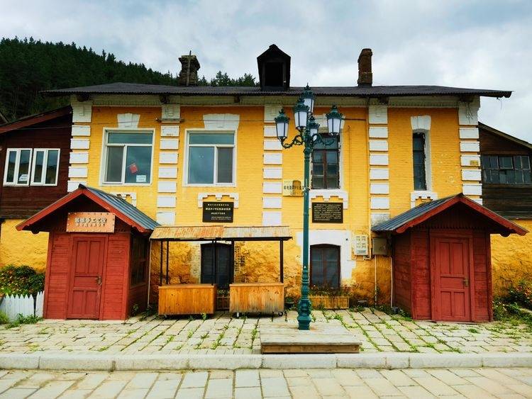 具有浓郁俄罗斯风情的横道河子小镇_建筑_铁路_中东