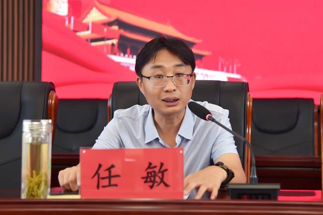 盂县副县长李东亮,任敏出席仪式.