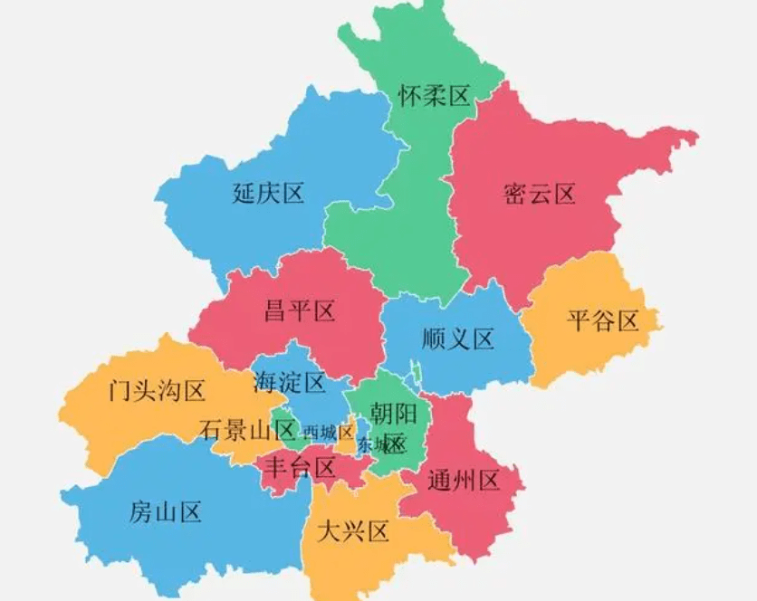 北京河北地图 交界处图片