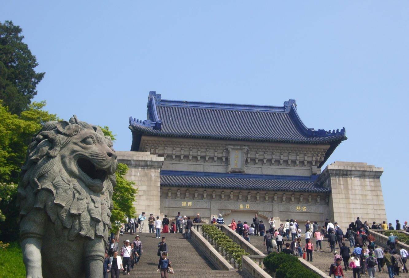 时隔八年中山陵墓室再开放 让我们一起回忆90年前的南京中山陵_孙中山