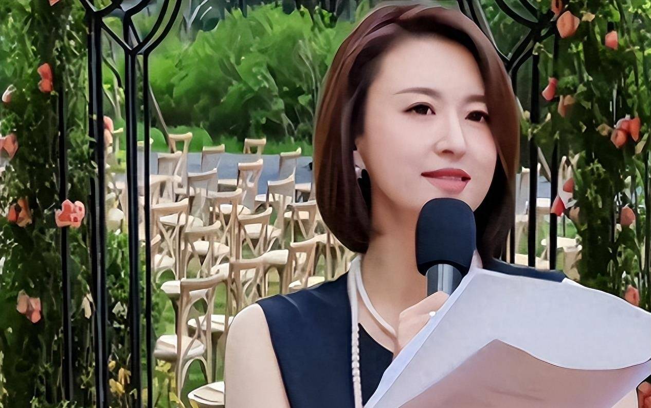 央视主持人张蕾被家暴离婚,孩子患绝症病危,本人发声明回应!