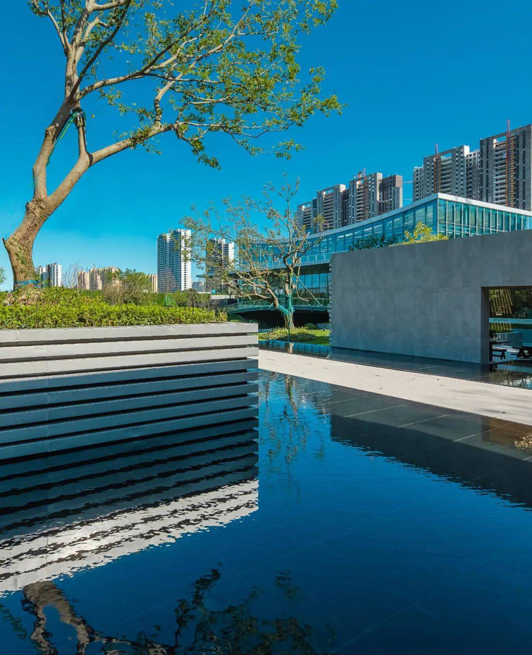 浙江台州 天悦外滩售楼处电话400-012-6588_水景_建筑_自然环境