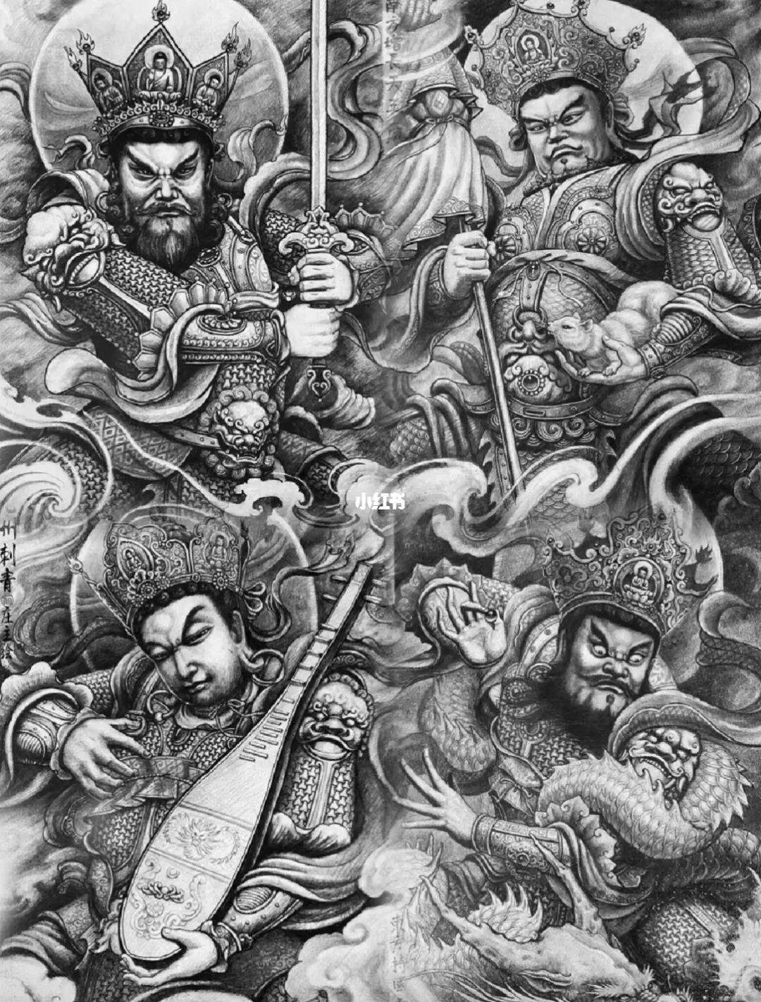 封神:四大天王魔家四将的老家原来是道家世界的阎浮利洲_身高_姜子牙