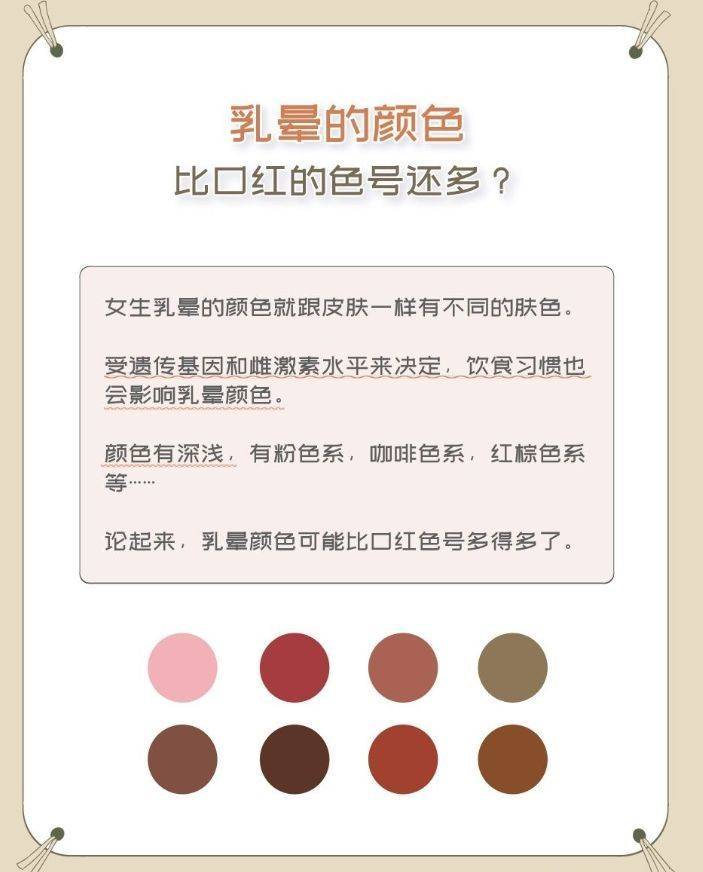 为什么有的女性乳晕颜色深,有的颜色浅?_乳房_影响_因素