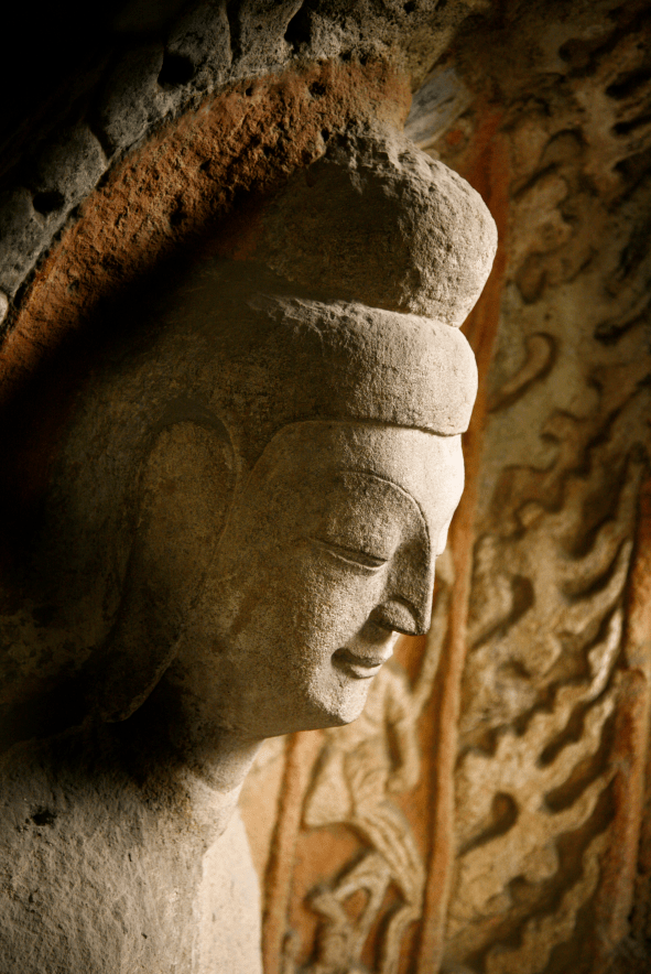 品味山西那些东方神秘的微笑_造像_石窟_佛像