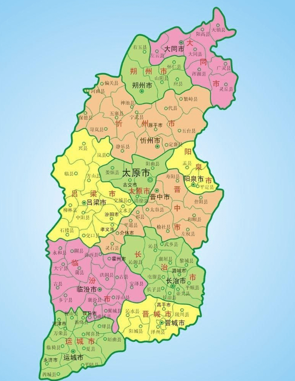 其实不仅仅在古代历史上,在近现代历史上,山西省的地形结构,在战争中