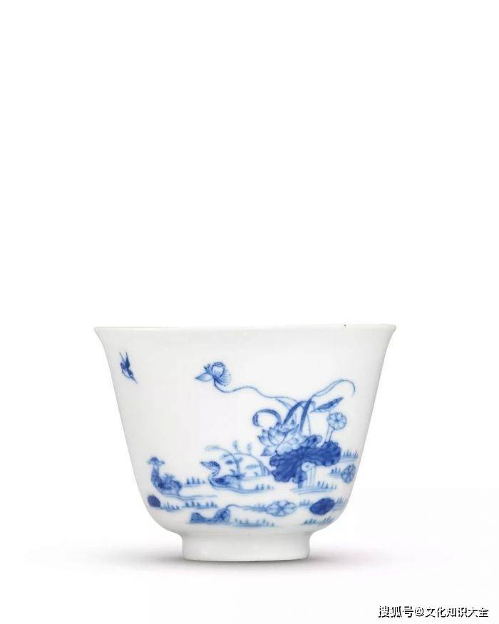 康熙十二花神杯真品图片赏析_青花_唐诗_权力