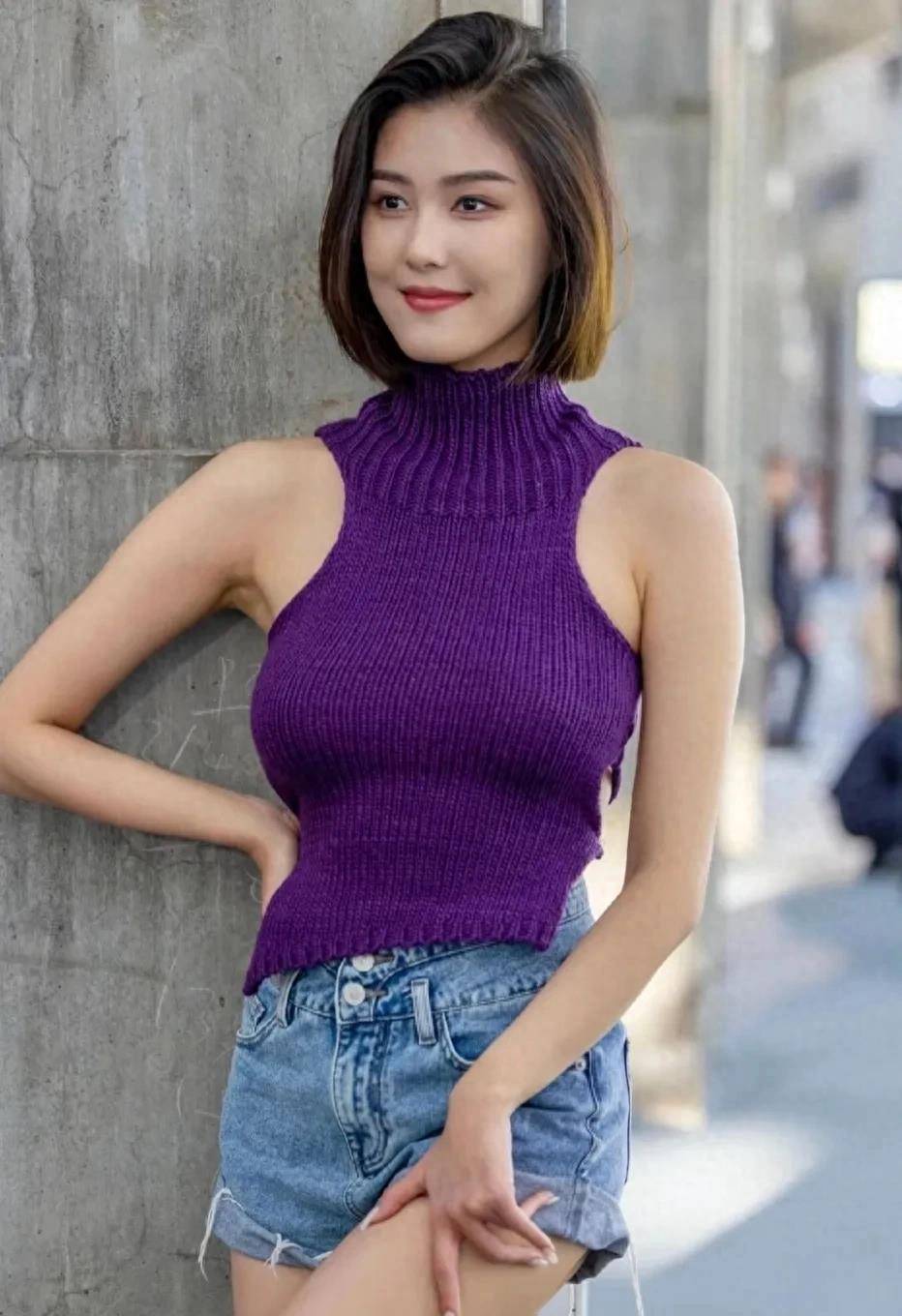 美丽迷人的女模特写真,随意拍照,欢迎朋友们_照片_身高_体重