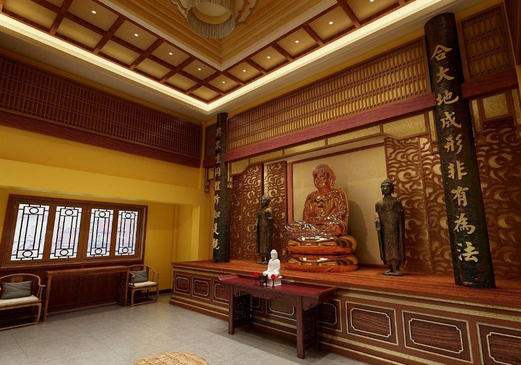 家中设佛堂,这几点常识要注意!再忙也要看看_佛像_位置_地方