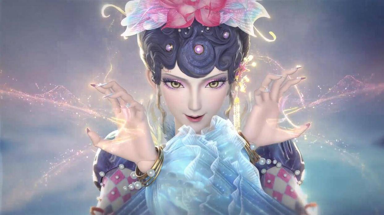 薇夫人看着灵犀阁的雕像,吐槽这些力量都是一些弱小的力量.