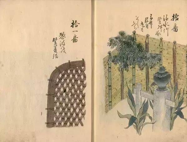 欣赏国画中的篱落之美,令人心醉!_篱笆_古代_建筑