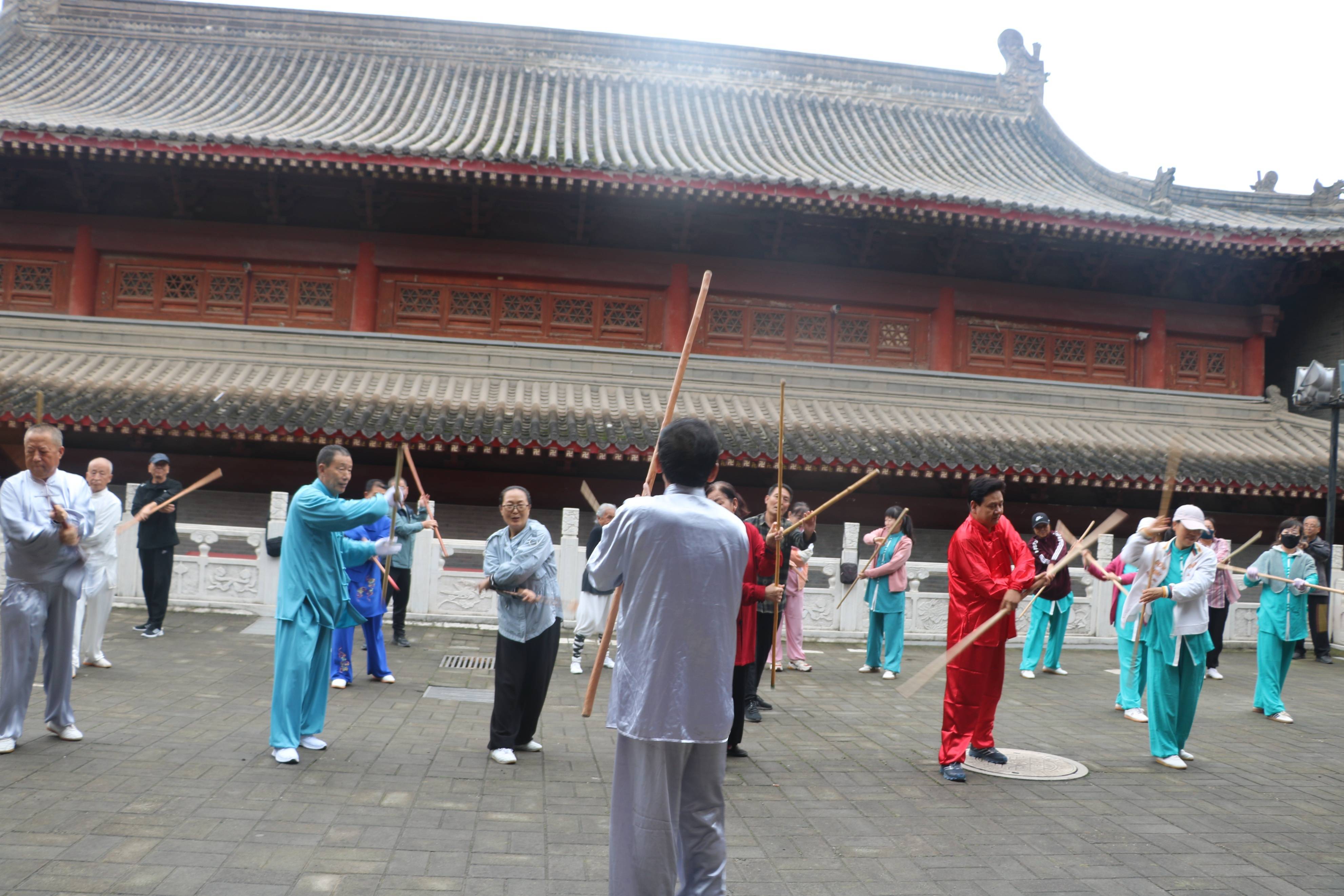 平凉市崆峒武术传习所第五期《五手棍》培训班开班仪式_进步_套路