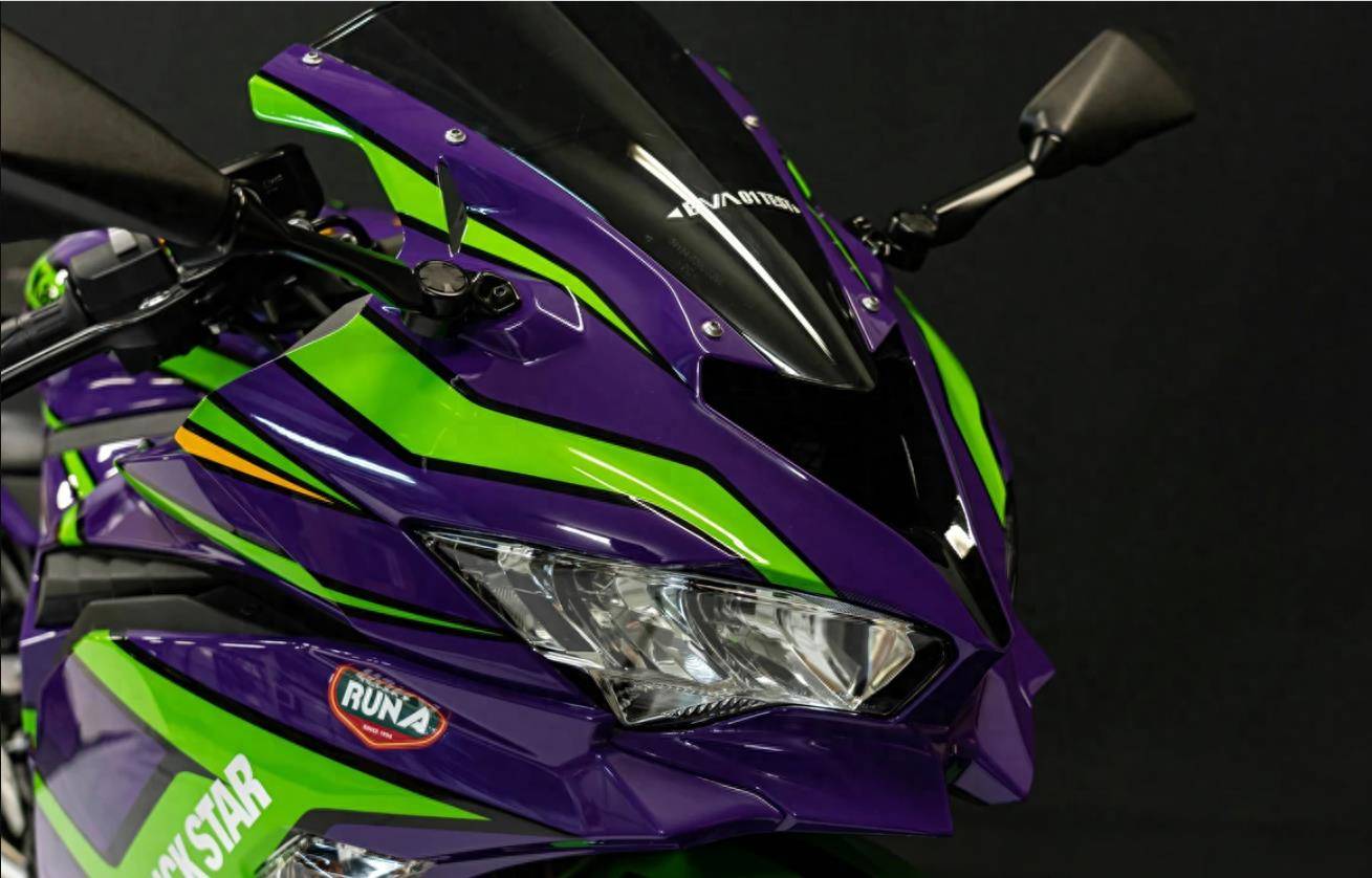 eva racing× ninja zx-25reva rt初号机登场!_搜狐汽车_搜狐网