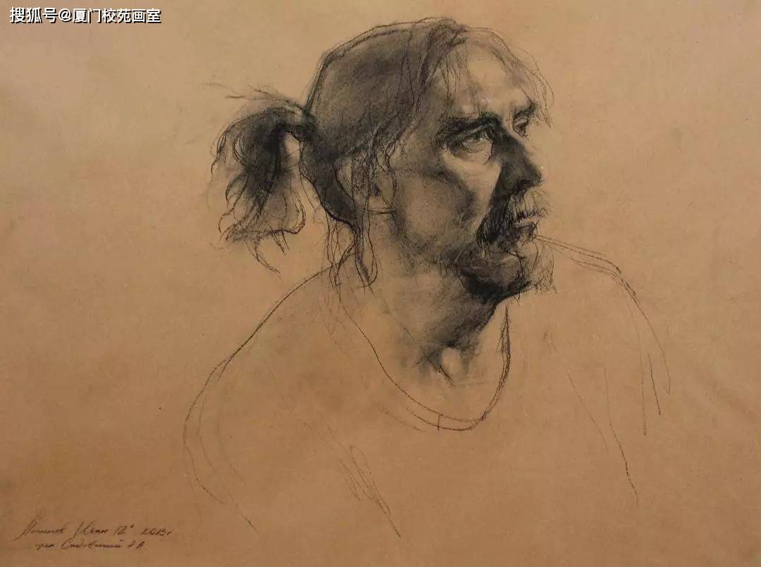 校苑画室:素描高手ivan loginov_苏派_绘画_形体
