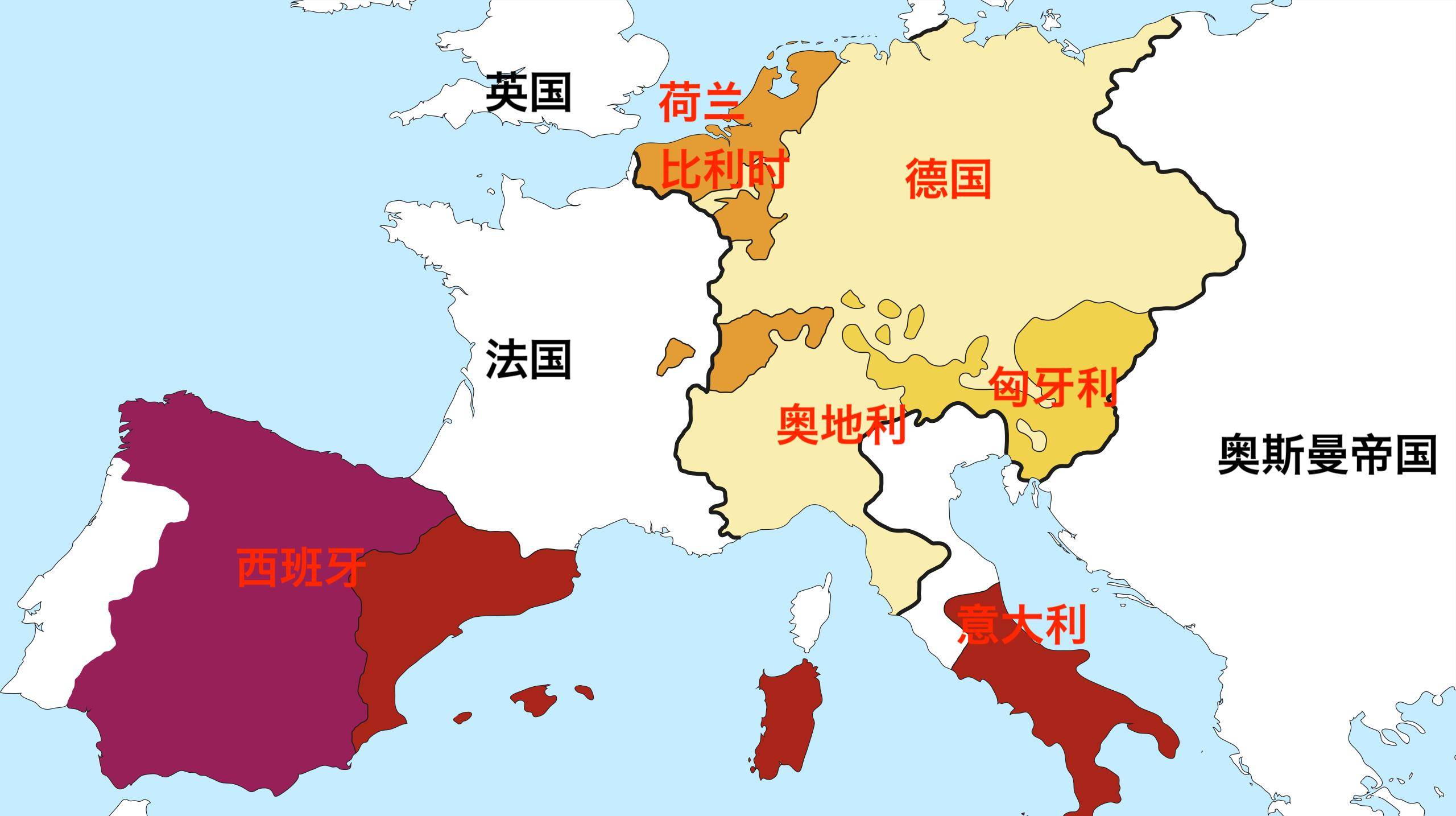 第一代"日不落帝国"哈布斯堡王朝兴亡录_家族_名字_城堡