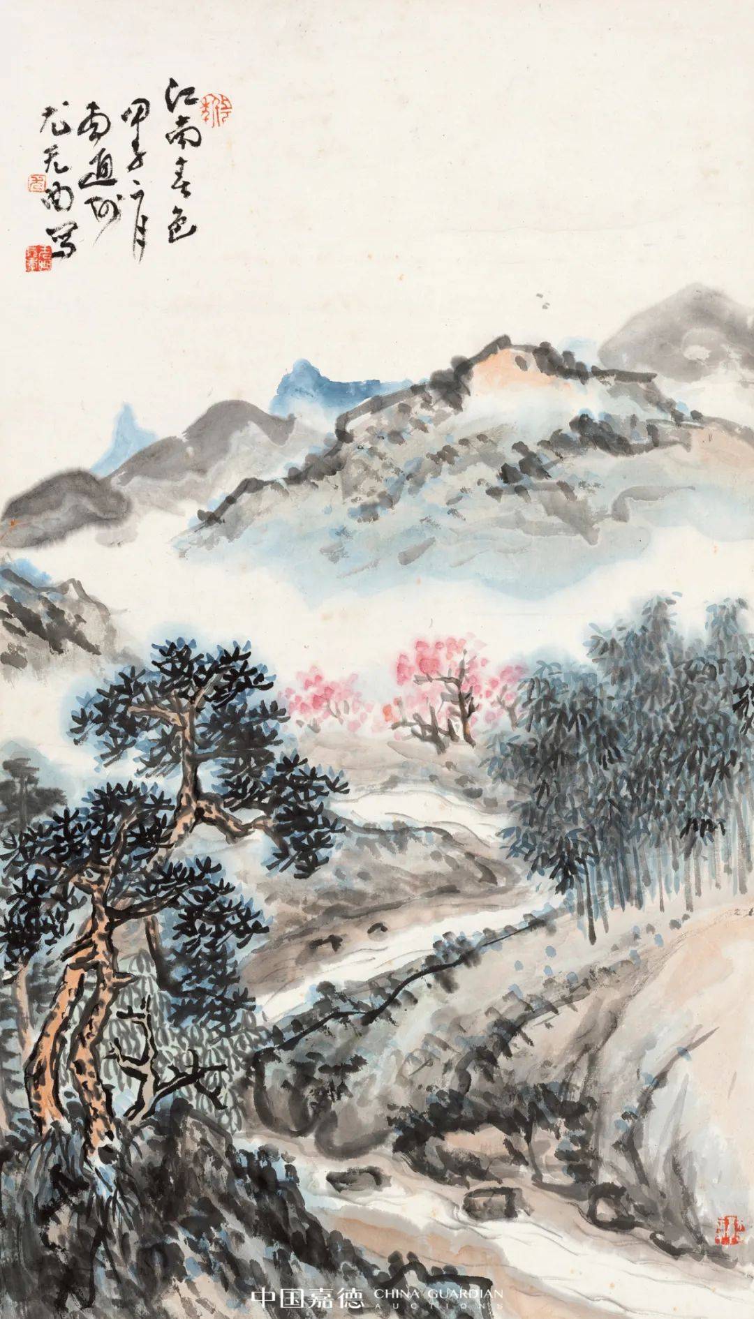 嘉德四季64期丨"丹青本是陶情物"—尤无曲作品专题_境界_艺术_山水画