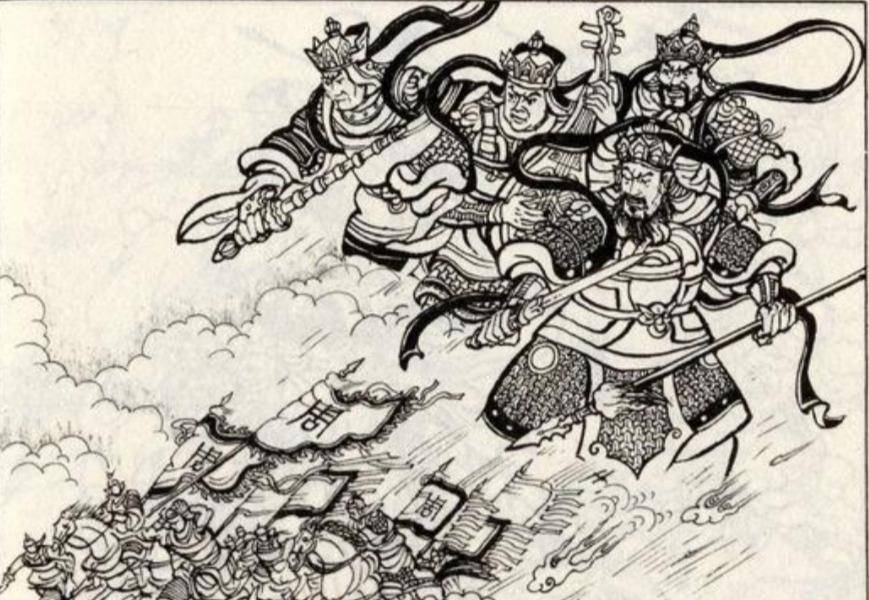 商纣将领,手握逆天法宝,为降服他们阐教连派三路援军_军队_水火_目的