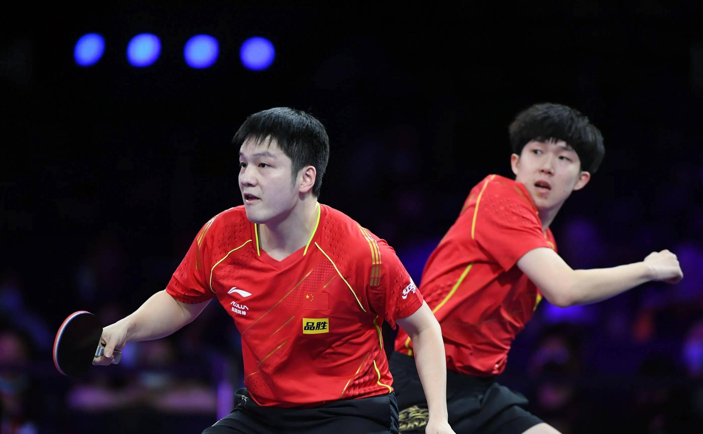 樊振东,王楚钦亚运会乒乓球男双金牌,国庆摘金为祖国献礼!_比赛