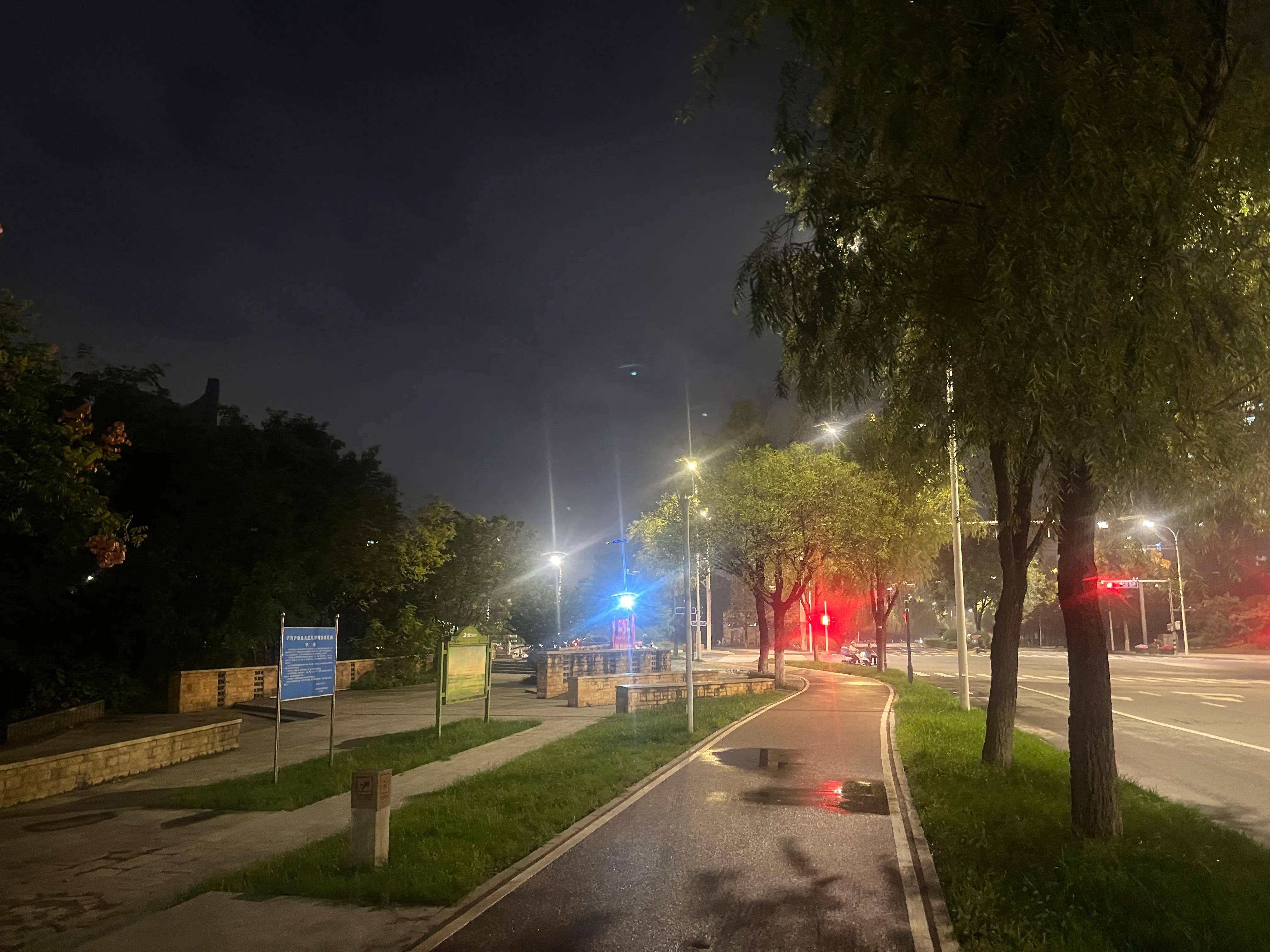 浐灞夜景哪里最漂亮图片