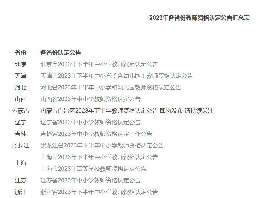 教师资格认定体检注意事项! 