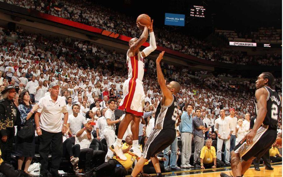 第十位:雷阿伦,说到nba总决赛的最伟大逆转,一定少不了热火和马刺的