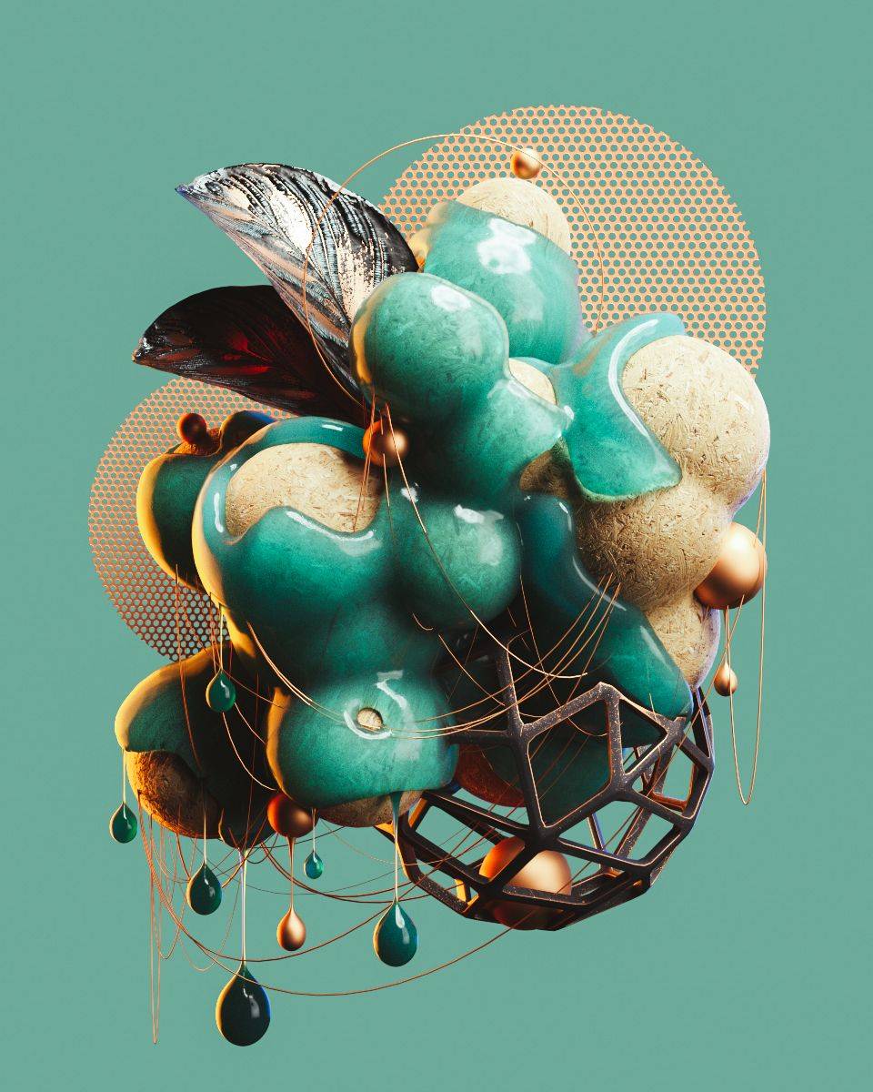 如何用c4d去展现一面白墙?