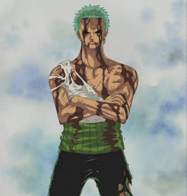 海贼王:这5次索隆都差点死,一次因为鹰眼,一次因为妖刀_伤害_佐罗