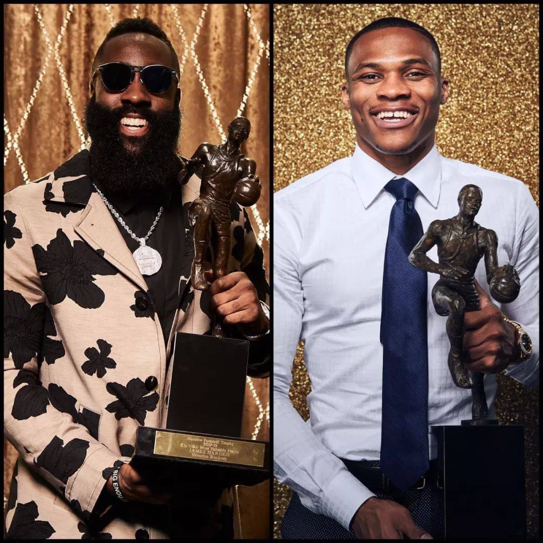 都有mvp,但却都没有总冠军!哈登威少退役前还能否夺冠?