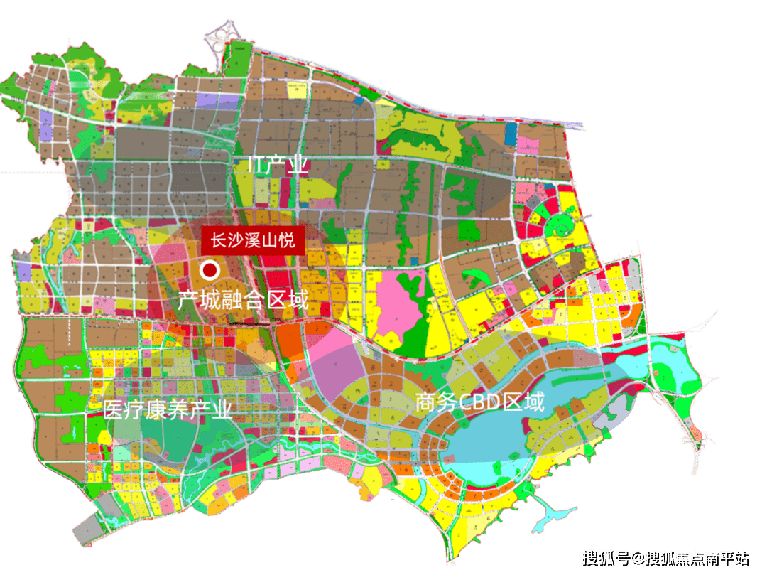 麓谷高新区2021规划图图片