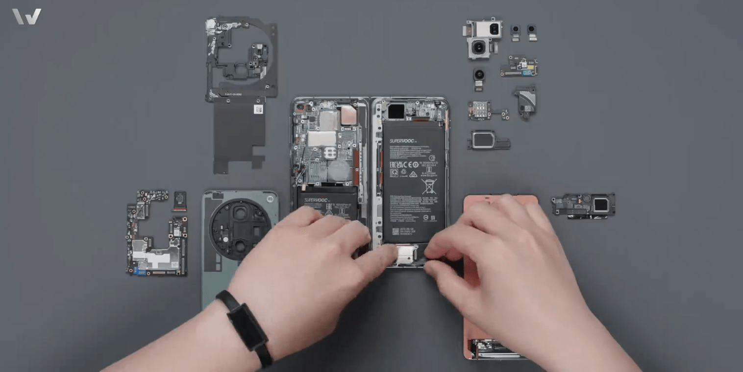 oppo find n3真机拆解,减重之后依旧细节满满_配置_手机_gen