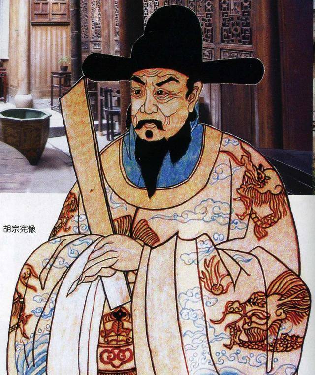 尚书,一个是户部尚书胡富,另一个更出名,是兵部尚书,抗倭名臣胡宗宪