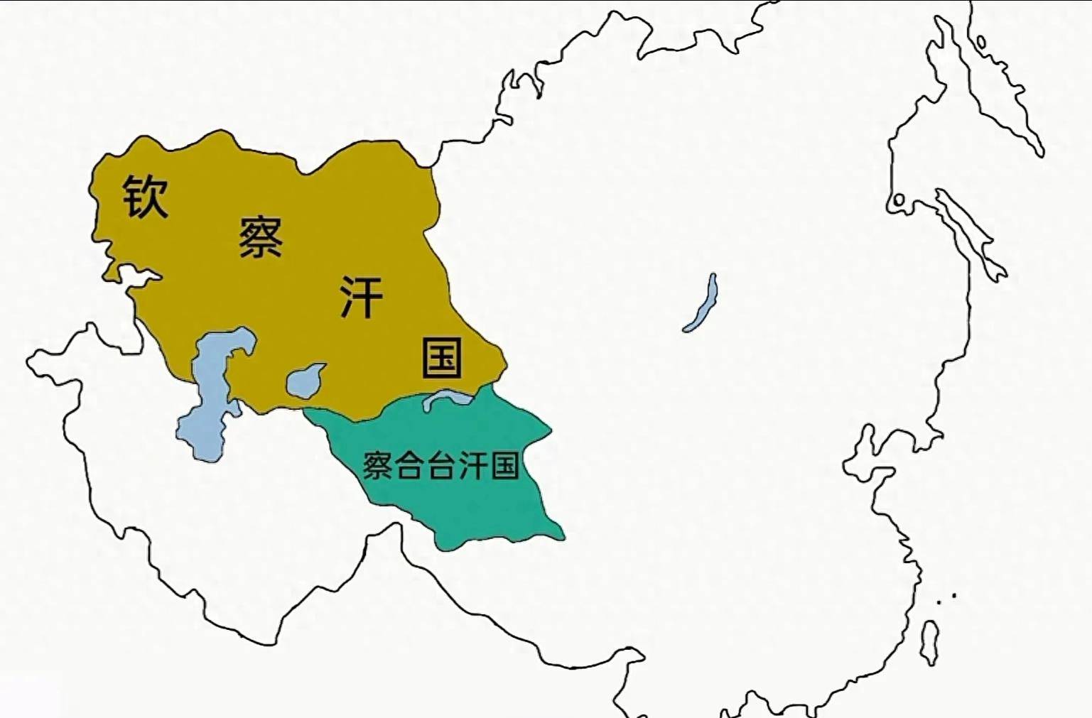 蒙古四大汗国,你知道是哪四个国家吗?