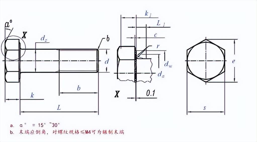 m24螺栓画法图片