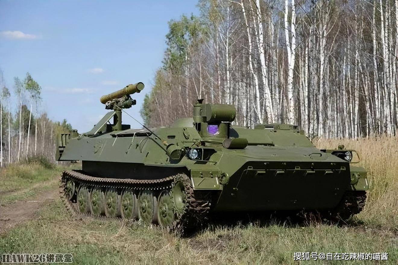 车载反坦克武器8辆bmd-1型空降步战车,最早于1969年前在苏联的空降