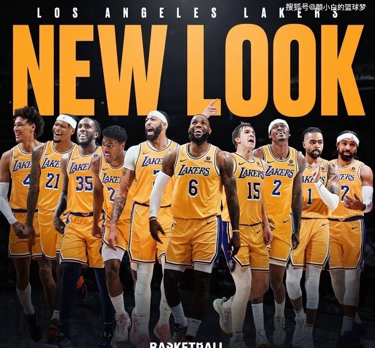 新赛季阵容后写道:佩林卡最新的14人名单将帮助湖人队成为2024年冠军