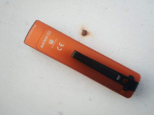 便携的三光源方形edc手电:傲雷arkfeld pro_激光_效果_场景