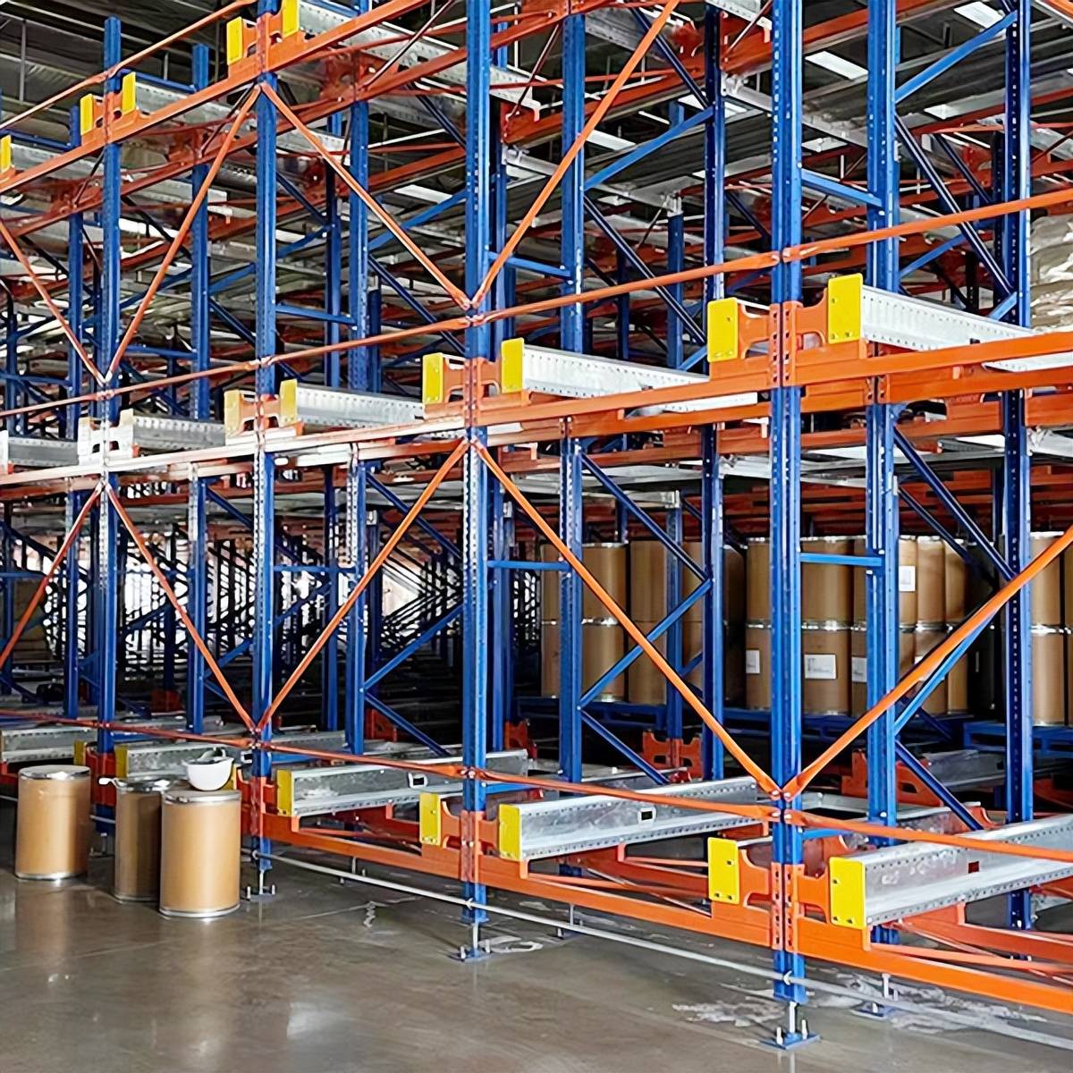 龙岩仓库货架立体库存储油桶可以吗_自动化_智能_效率